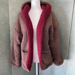 Love Tree reversible Teddy Jacket